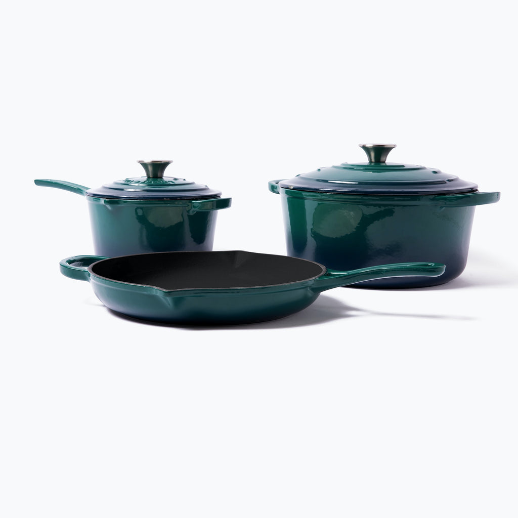 Enameled Cast Iron Saucepan | 2.2QT/2.1L