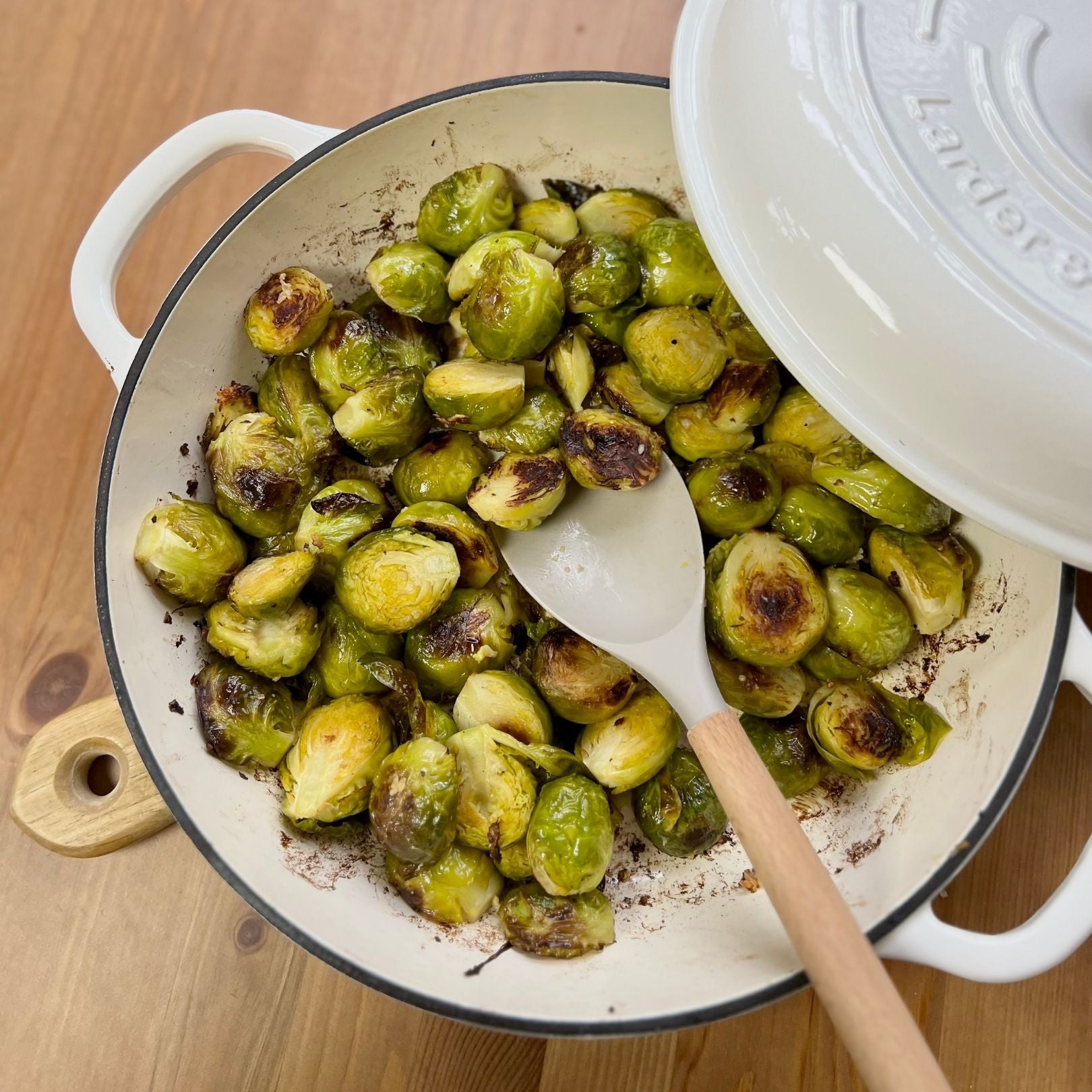 Garlic Butter Brussels Sprouts