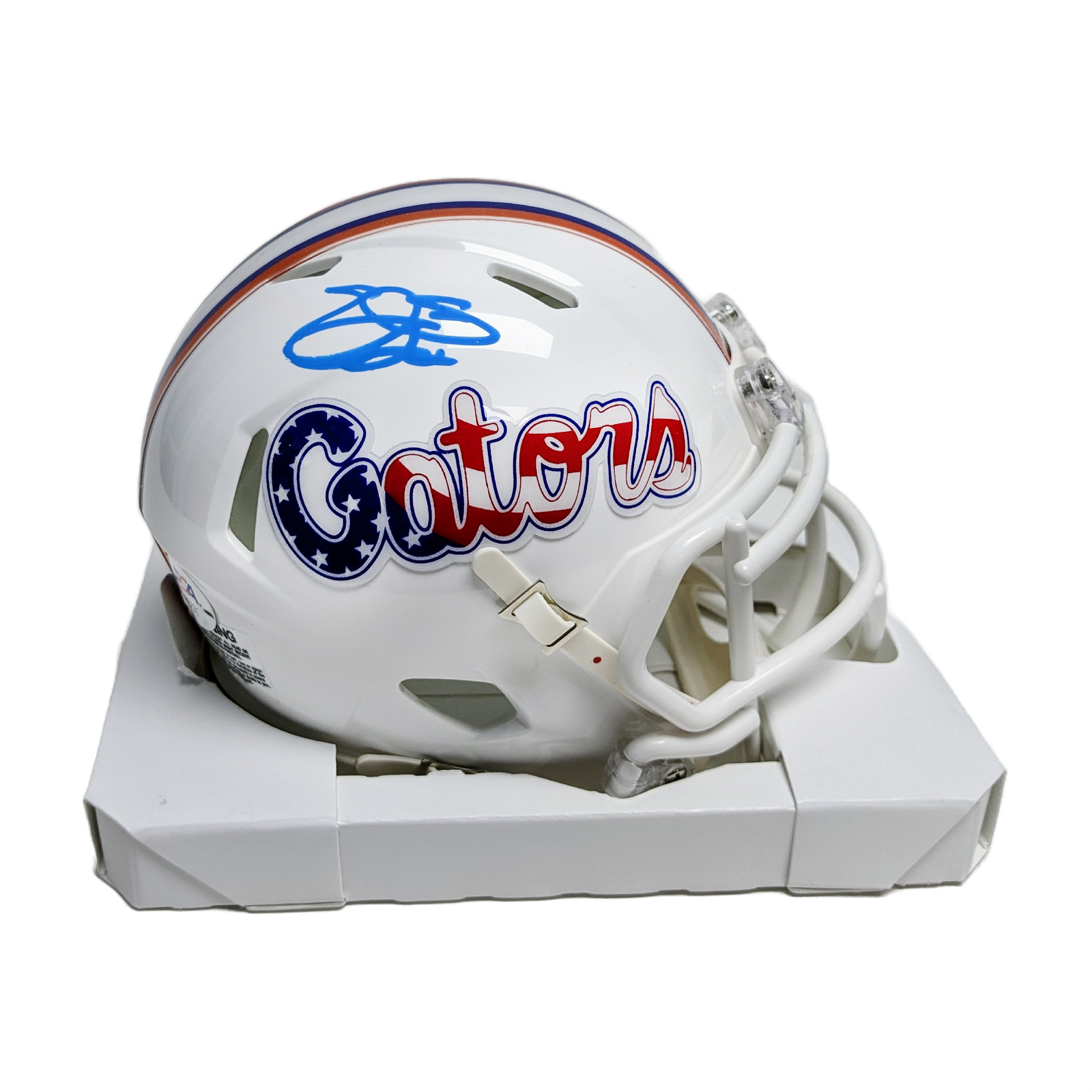 Emmitt Smith Autographed Hand Signed Dallas Cowboys Throwback Mini