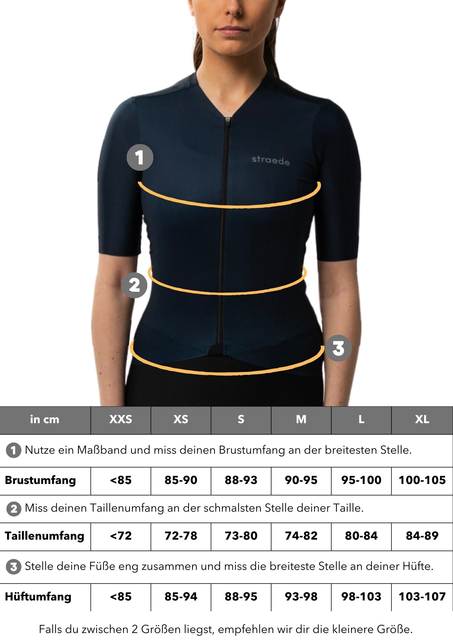 Size chart Aerlig Women