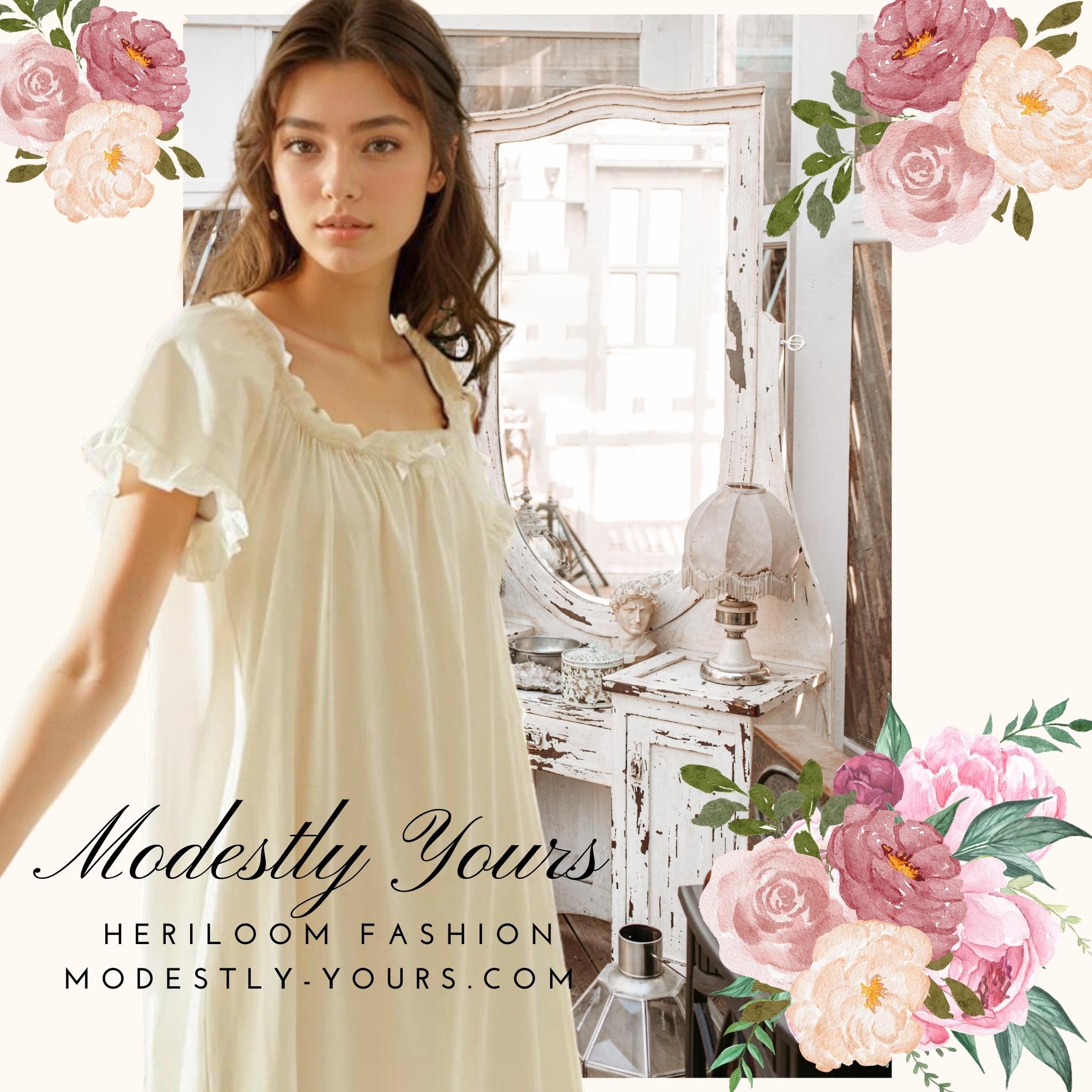 modestly yours Canada heirloom sleepwear