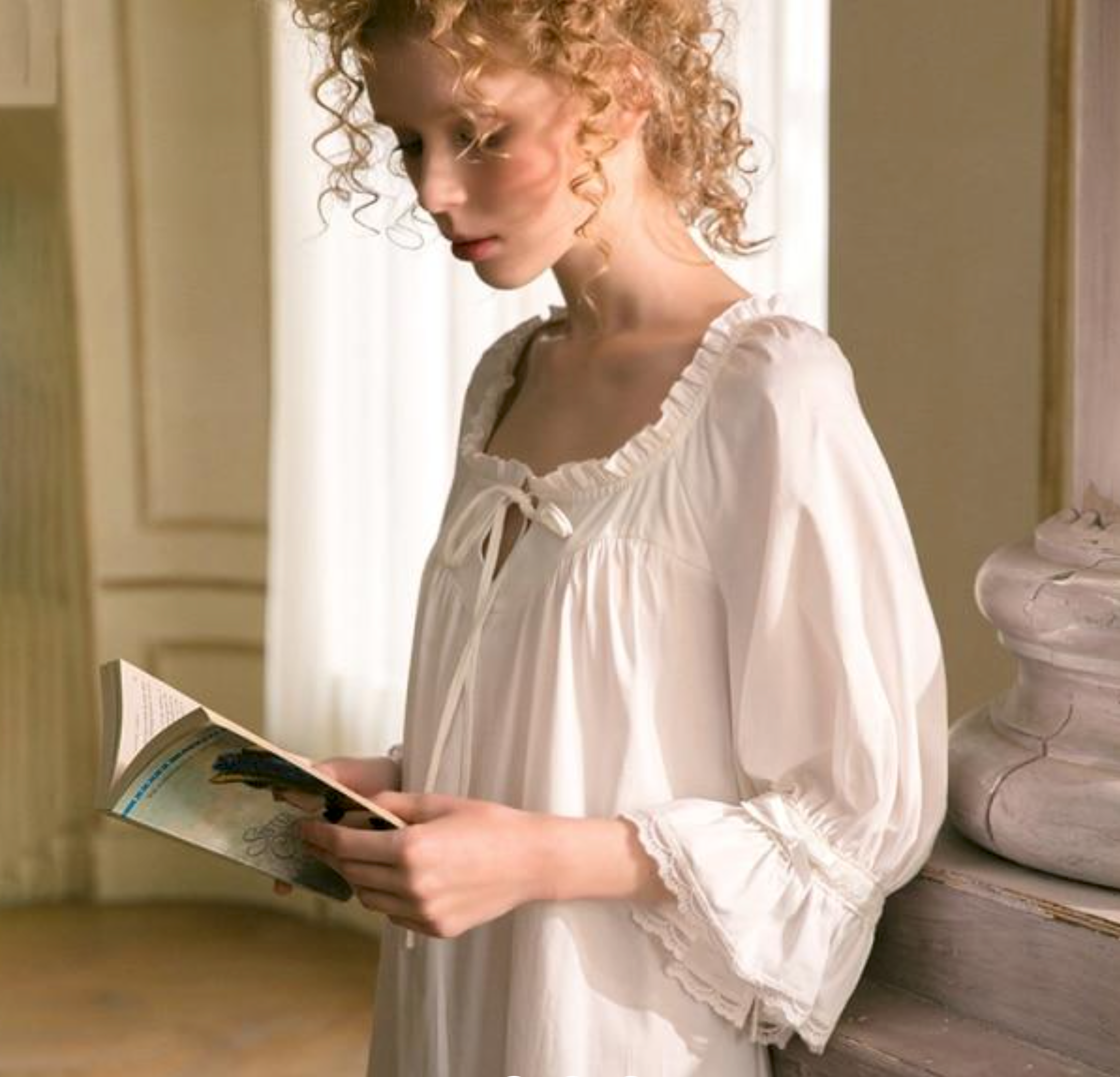 Victorian Style Heritage Sleepwear, Cotton, ships from Canada
