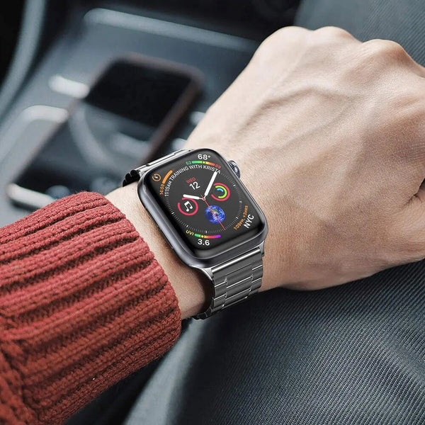 Apple watch bracelet acier inoxydable