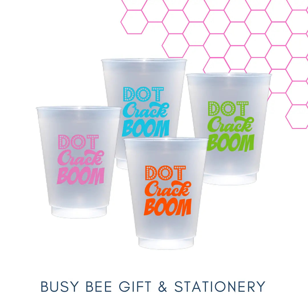 Mahjong Frosted Flex Cups