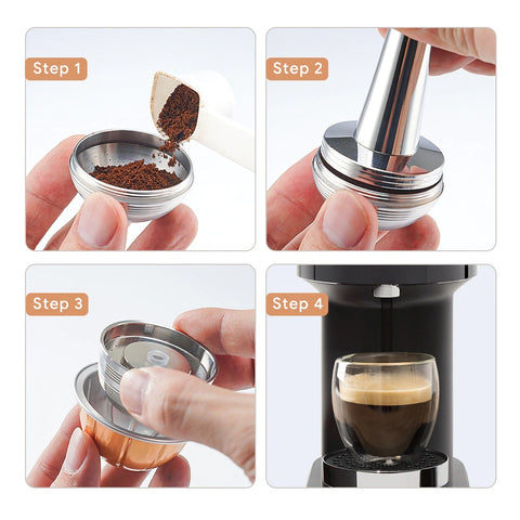 Reusable Vertuo Next Coffee Pods – EcoLogical Method