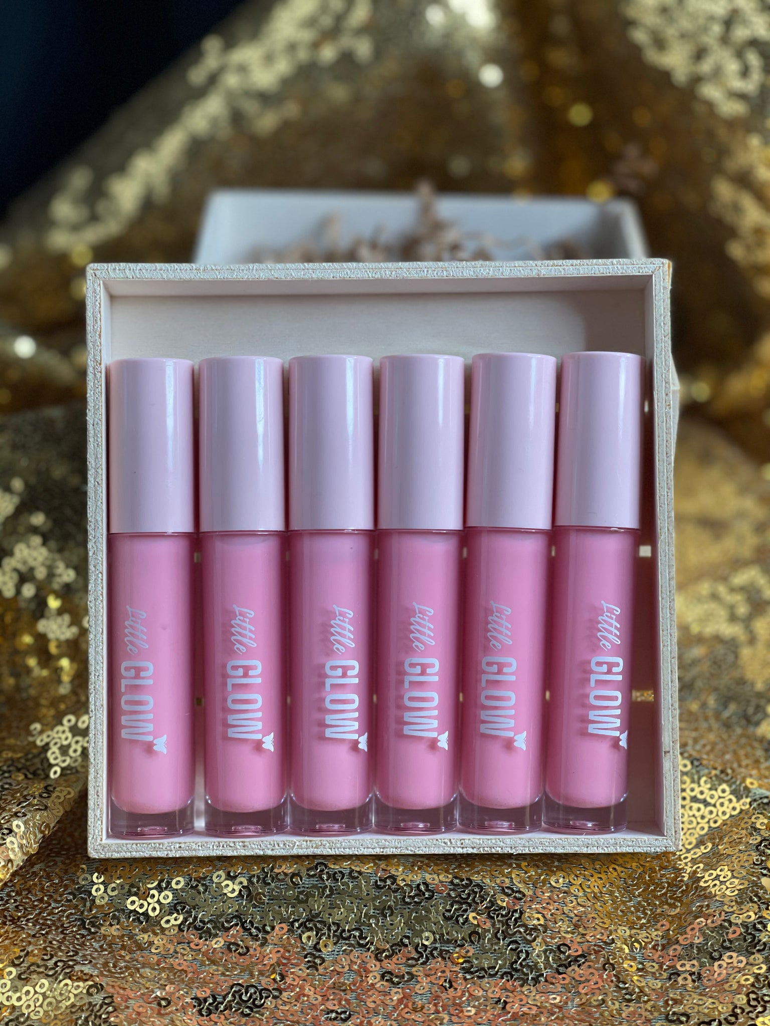 pretty little glow lip gloss