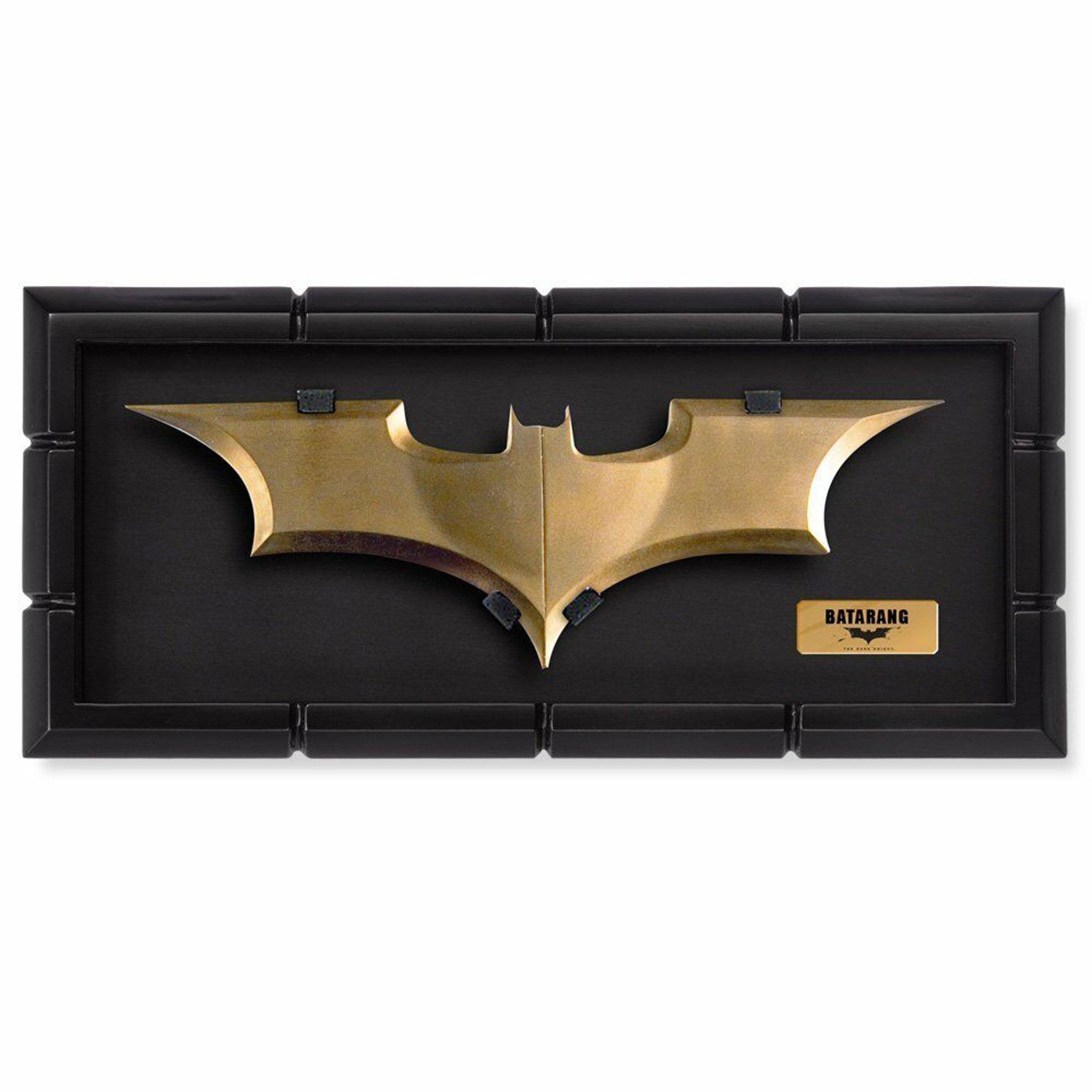 Batman The Dark Knight Batarang Prop Replica With Display The Noble  Collection NN4129 – NEXTLEVELUK