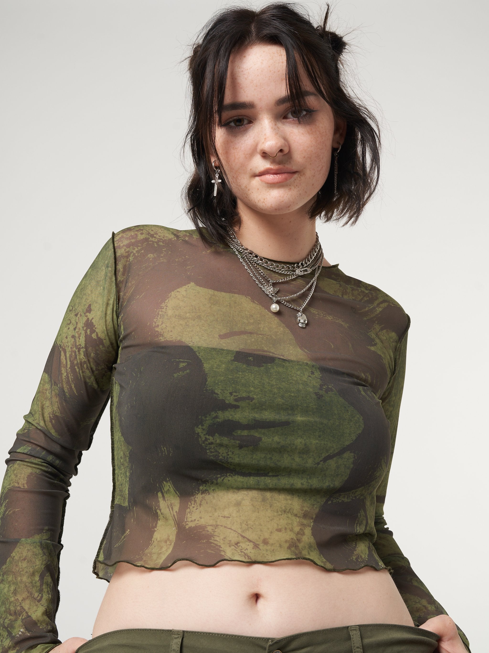 The Cupid - Mesh Top – Clon's