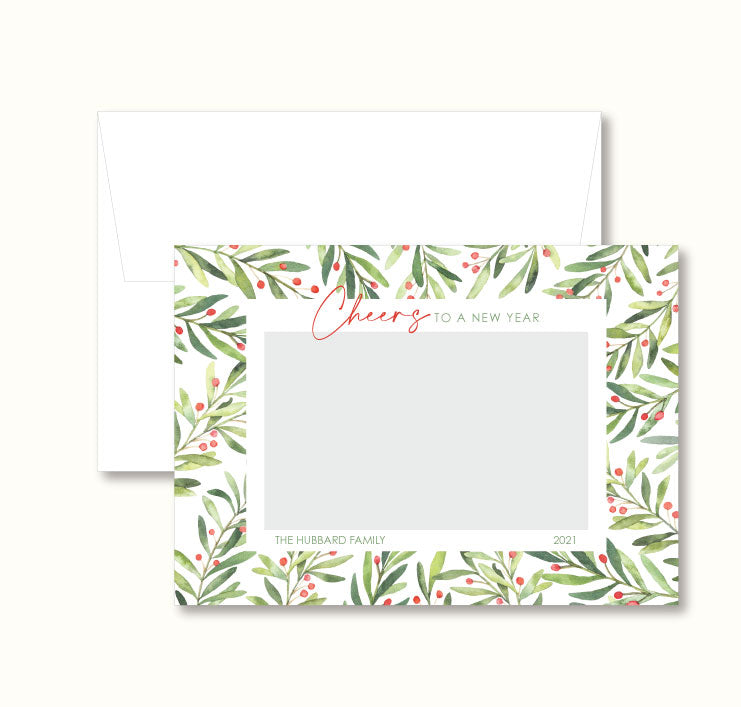 Holiday Photo Card   |   Berries and Branches