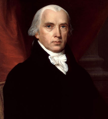 An 1816 portrait of James Madison