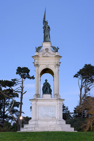 Francis Scott Key Memorial in Golden State Park, San Francisco, California.
