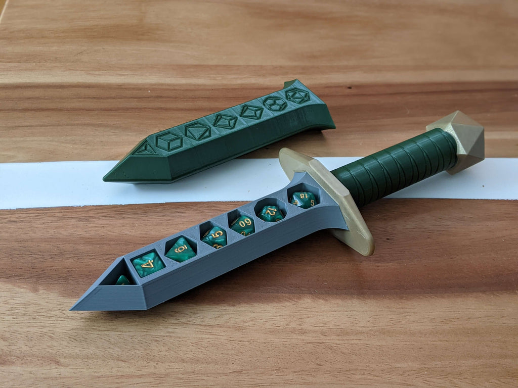 Dragonslayer Dice Sword: anime D&D accessories