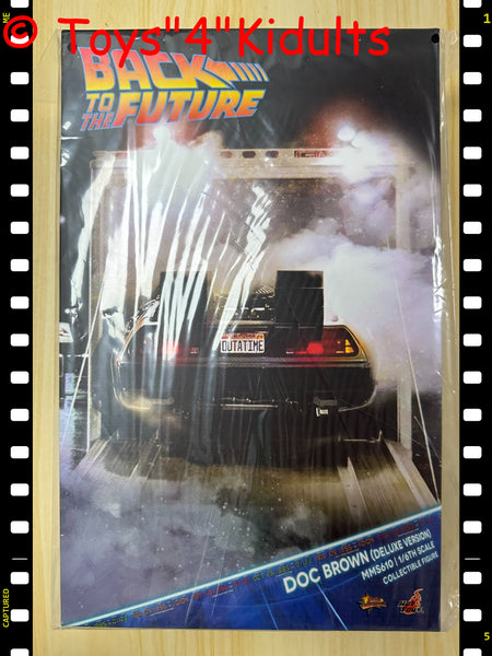 Hottoys Hot Toys 1/6 Scale MMS610 MMS 610 Back To The Future - Doc Emmett Brown (Deluxe Version) Action Figure NEW
