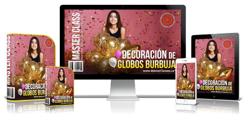 Curso Decoración de Globos Burbuja | Globos Personalizados