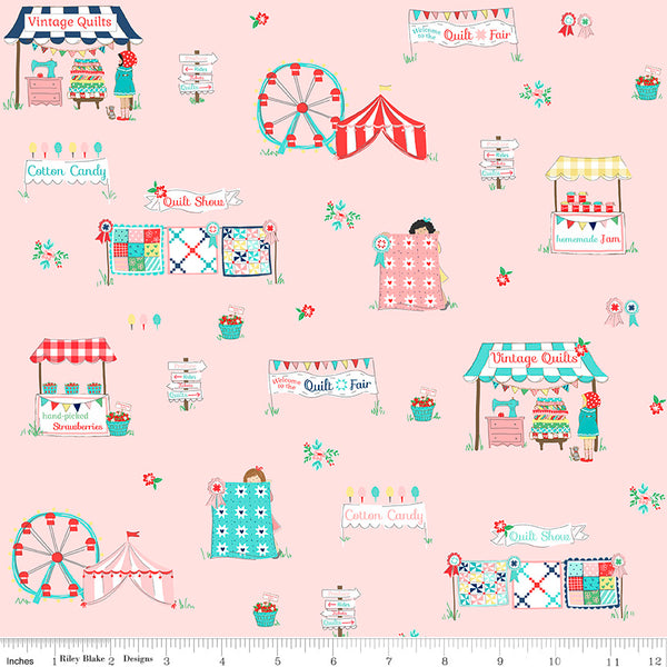 Pixie Noel Pixie Floral White by Tasha Noel for Riley Blake - Fabric  Collection - mytimelessday – My Timeless Day Quilting & Sewing