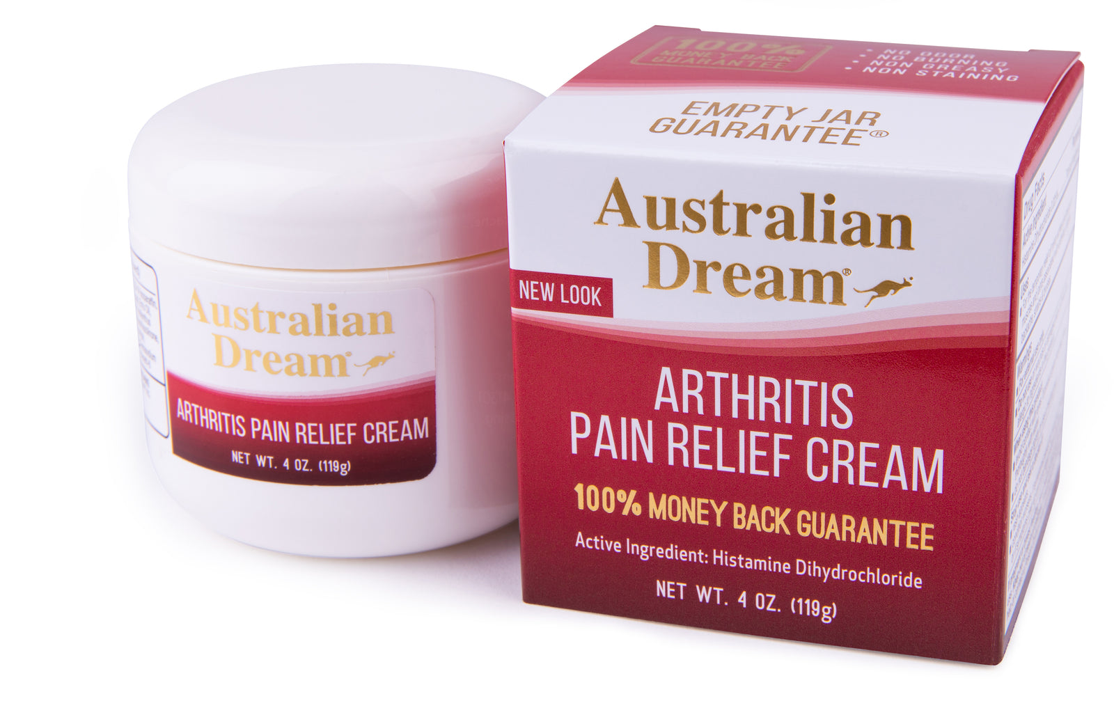 Australian Dream Arthritis Pain Relief Cream, 4 oz.
