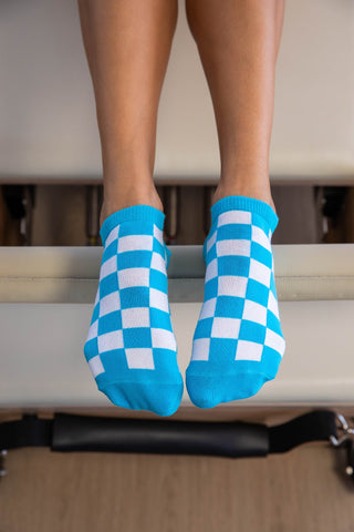 Grippy Blue Checkers-Cheeky Winx-Best Selling-Gift Idea-Personalised-Cheeky Winx