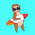 Beach Sloths