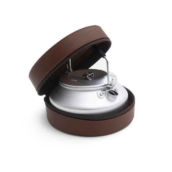 LEMMEL KAFFE COFFEE KETTLE 0.9L IN LEATHER CASE / レンメルコーヒー レザーケース入り  コーヒーケトル0.9L