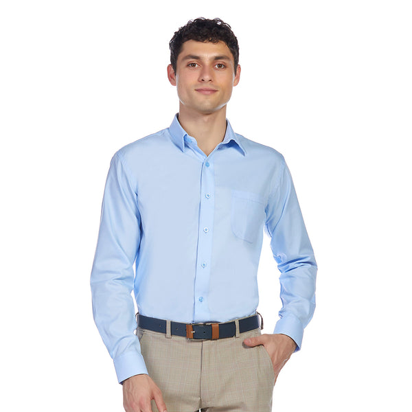 Aeronautica Militare Camisa de Vestir para Hombre Azul Blanco Slim Fit  Talla M -  México