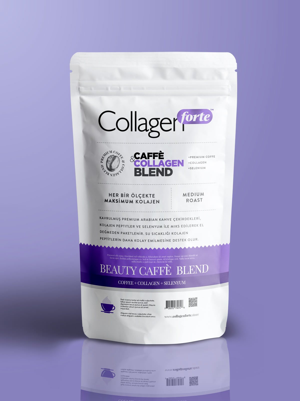 فوائد قهوة الكولاجين لأعلى مستويات امتصاص للكولاجين وإزالة السموم من البشرة مع مزيج الكوفي كولاجين فورتي ™
