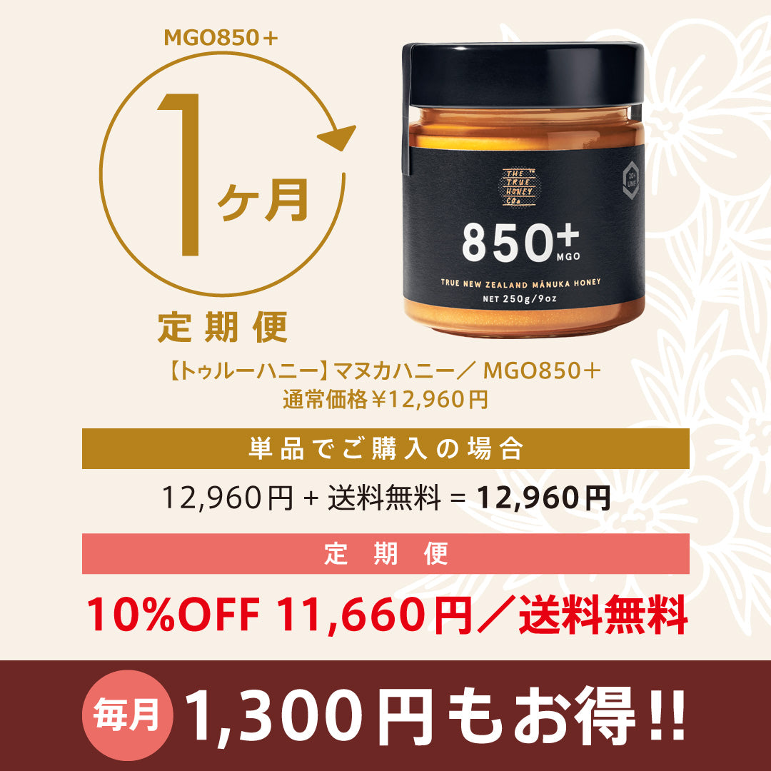 販売数No.1 マヌカハニー MGO850+ 250g マヌカヘルス - その他