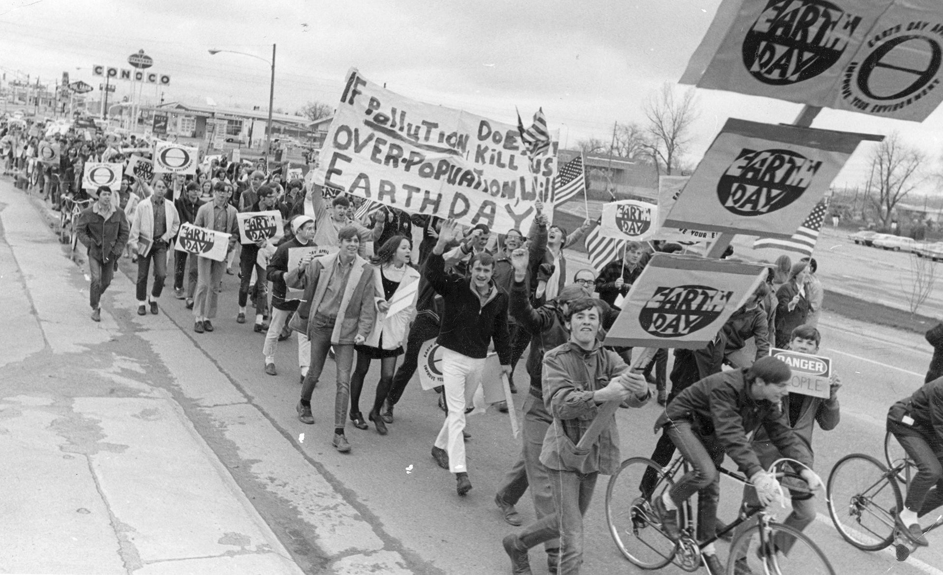 Earth Day marches April 22, 1970