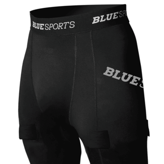 Blue Sports Compression Jill Pant - Centre Ice