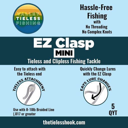 Easy Catch & EZ Release Rig Humane Fishing Hooks, No Touch, Stainless  Steel, Grip Tip, Semi Barbless, Offset, Trout, Catfish, Pike, Bass