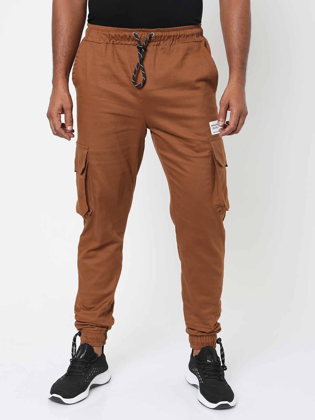 Brown Utility Cargo Jogger