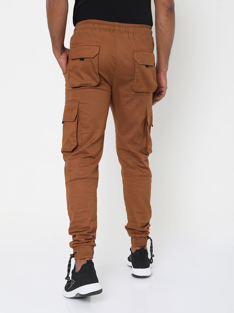 Brown Utility Cargo Jogger