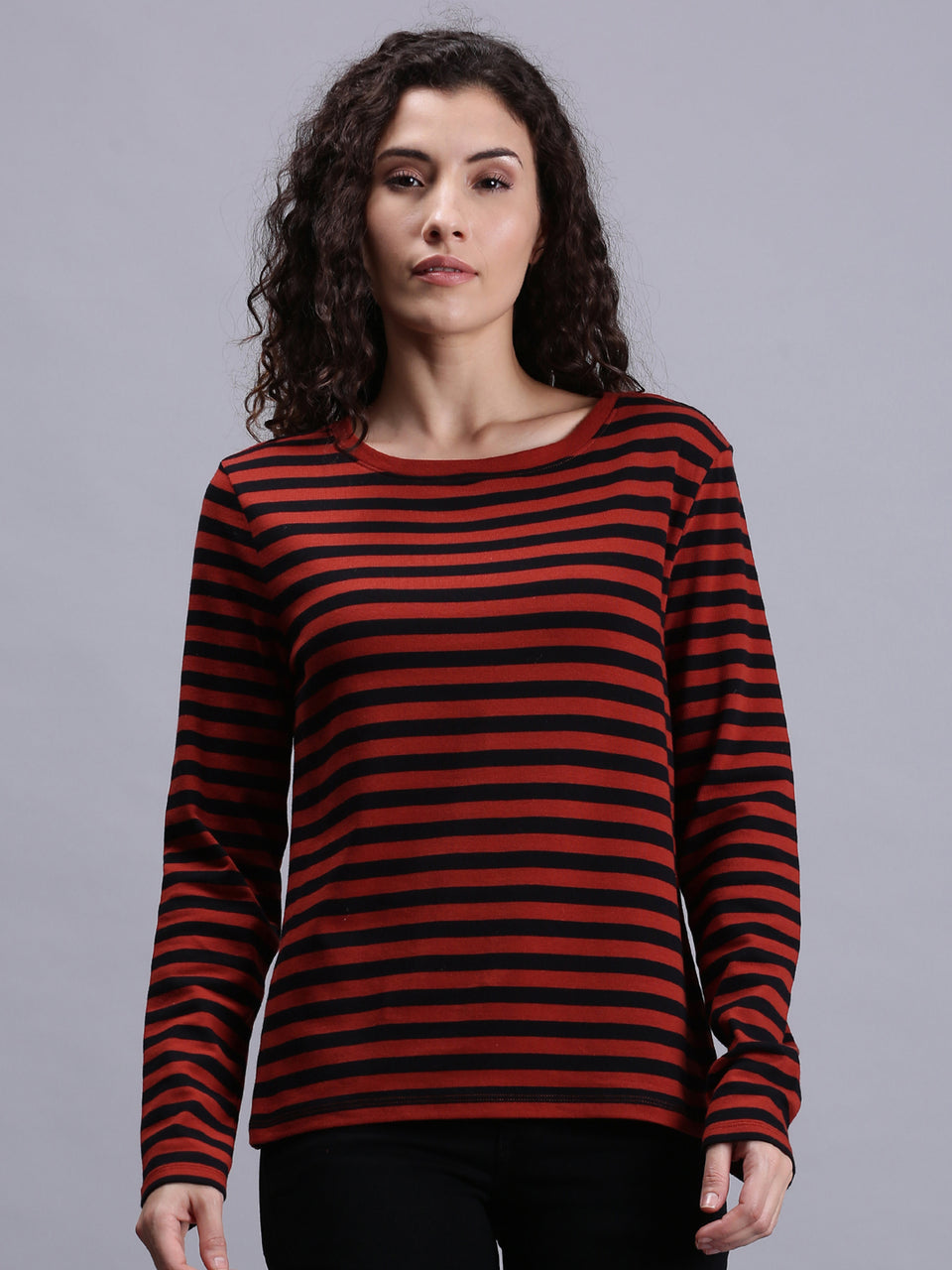 striped t shirts for ladies online india