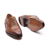 Bemer, Quarter Brogue Oxford - Cognac | Hand Welted | Classics Collection