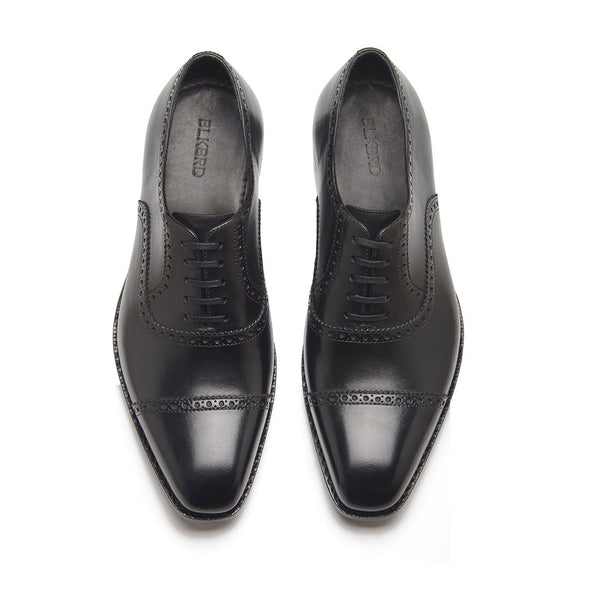 Adele, Adelaide Oxford - Black, Hand Welted Classics – BLKBRD SHOEMAKER