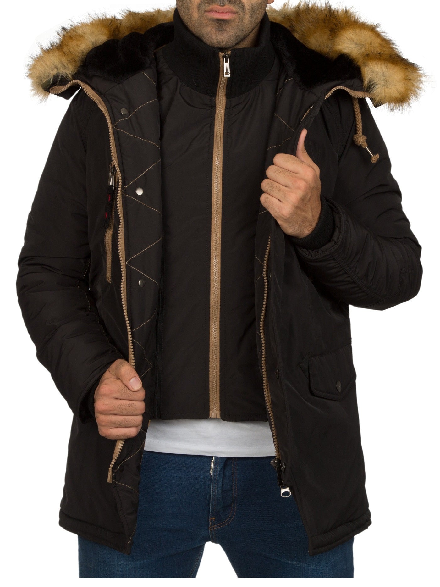 jacket hood fur