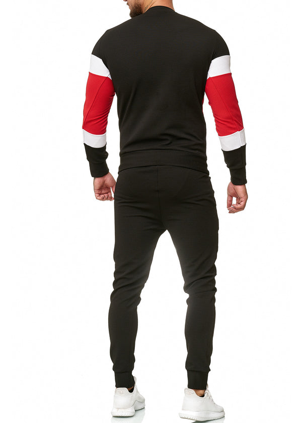 Sizag TrackSuit Sweatpant Sweater - Black X0020A - FASH STOP