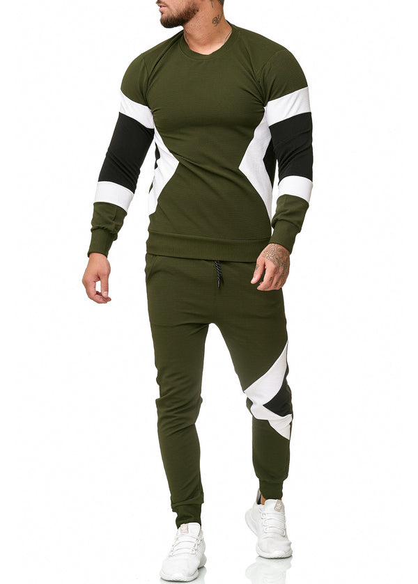 Sizag TrackSuit Sweatpant Sweater - Army Green X0020F - FASH STOP