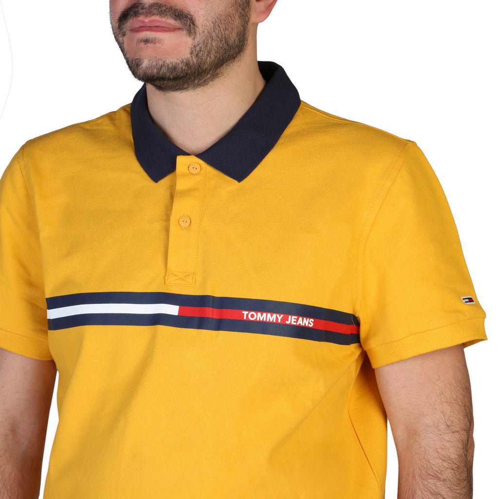 TOMMY HILFIGER yellow cotton Polo – Outlet