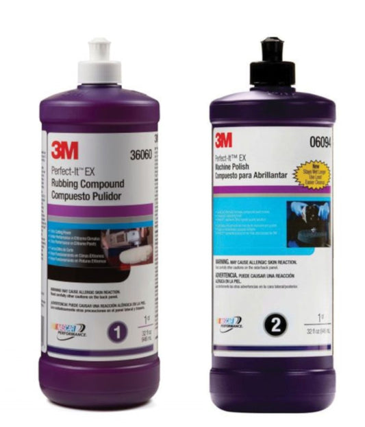3M Rubbing Compound, 05973, Liquid Formula, High Quality