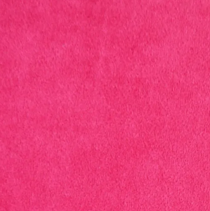 Modelli fabrics Maestro Drama Queen, a machine washable upholstery velvet in a super vibrant magenta pink