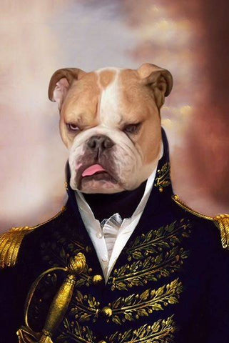 Admiral Custom Pet Portrait