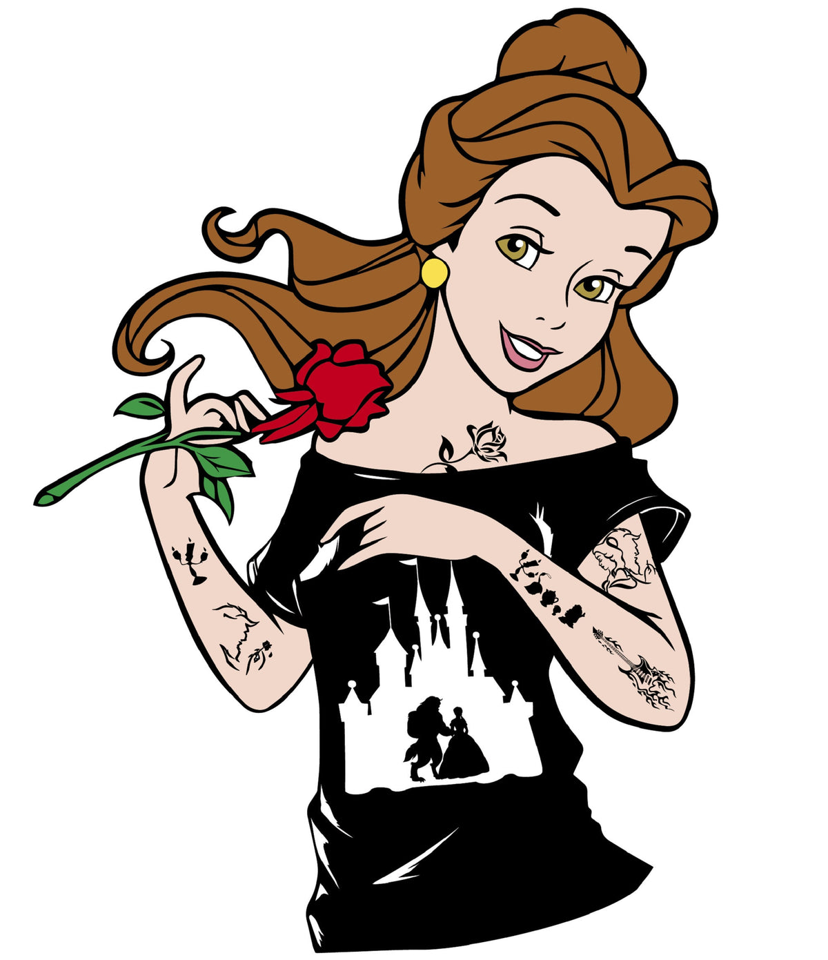 disney punk princess belle