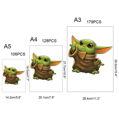 3D Puzzle Yoda Baby 2 I EA-Onlineshop