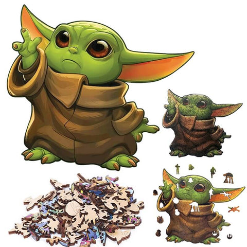 Holzpuzzle Yoda Star Wars