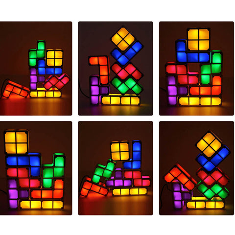 Kinderpuzzle Tetris Puzzle LED