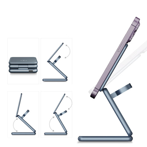 Magnetisch und faltbare 3 in 1 Ladestation