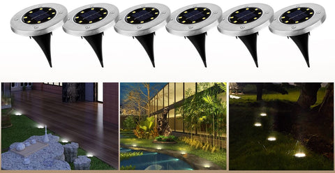 Gartendeko Deko Outdoor LED Solar Lampen light