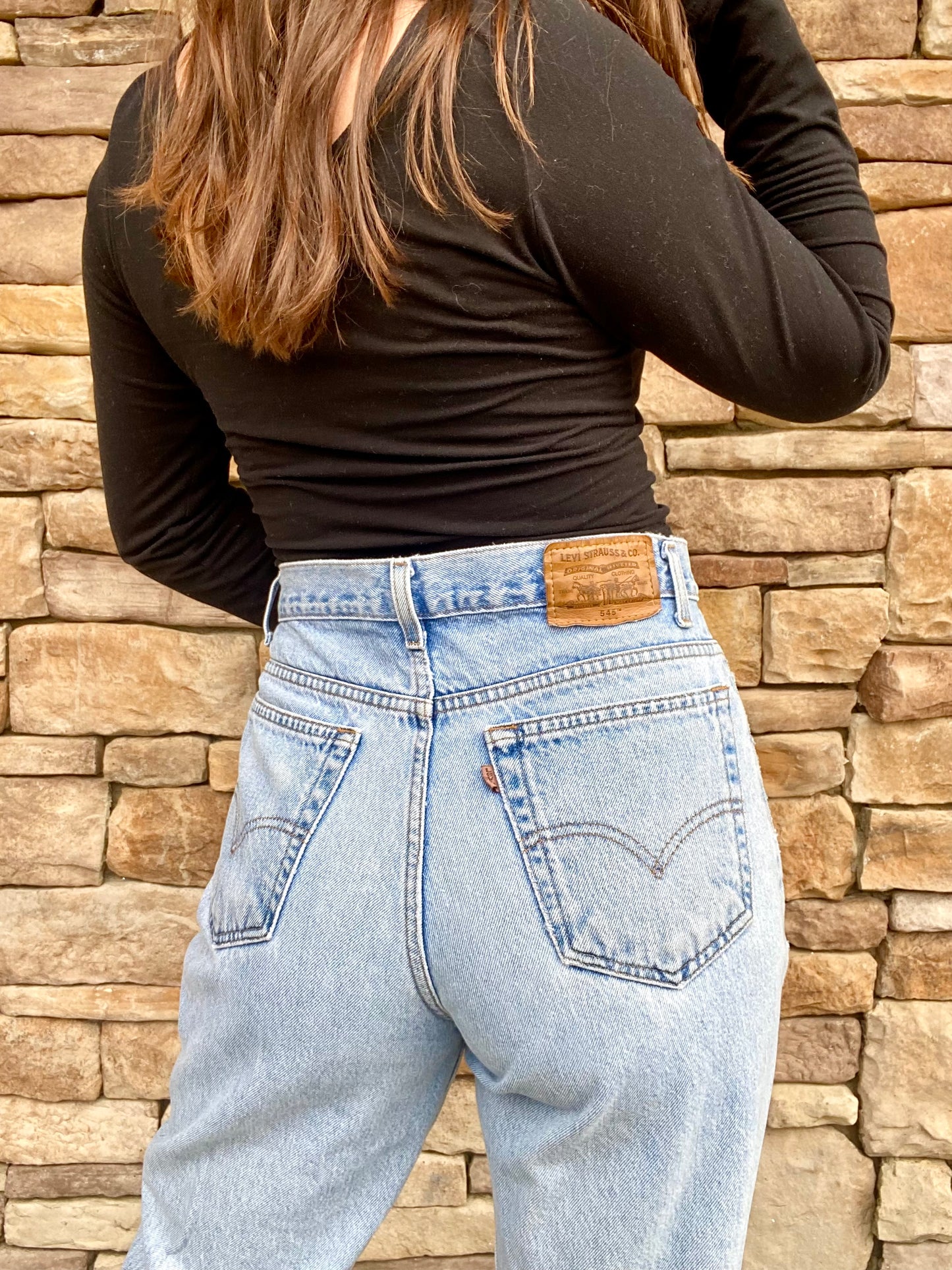 Vintage 2001 Levis 545 Brown Tab Jeans Trend(re)Setters