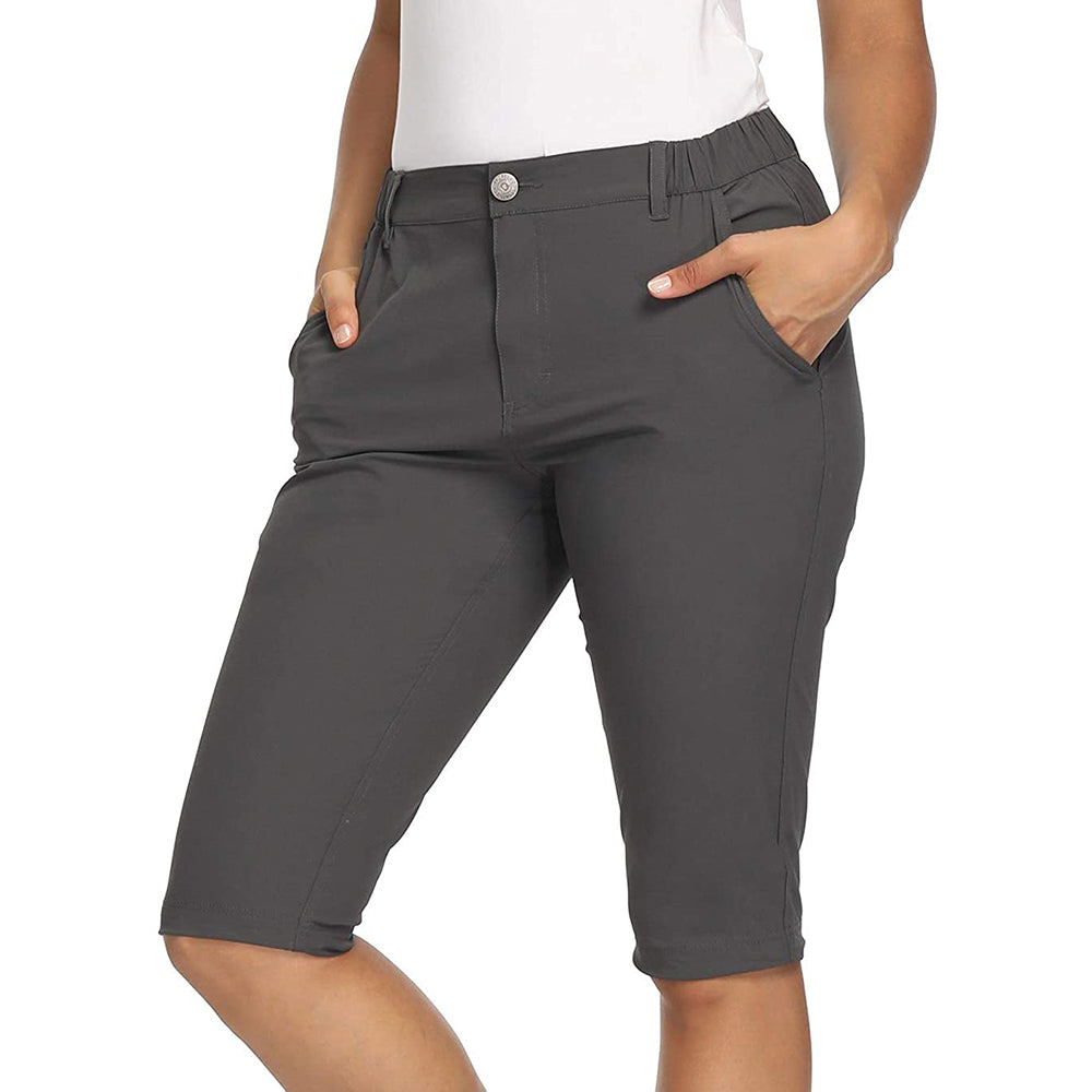 Tailored Knee-length Shorts – Womensgolfgear