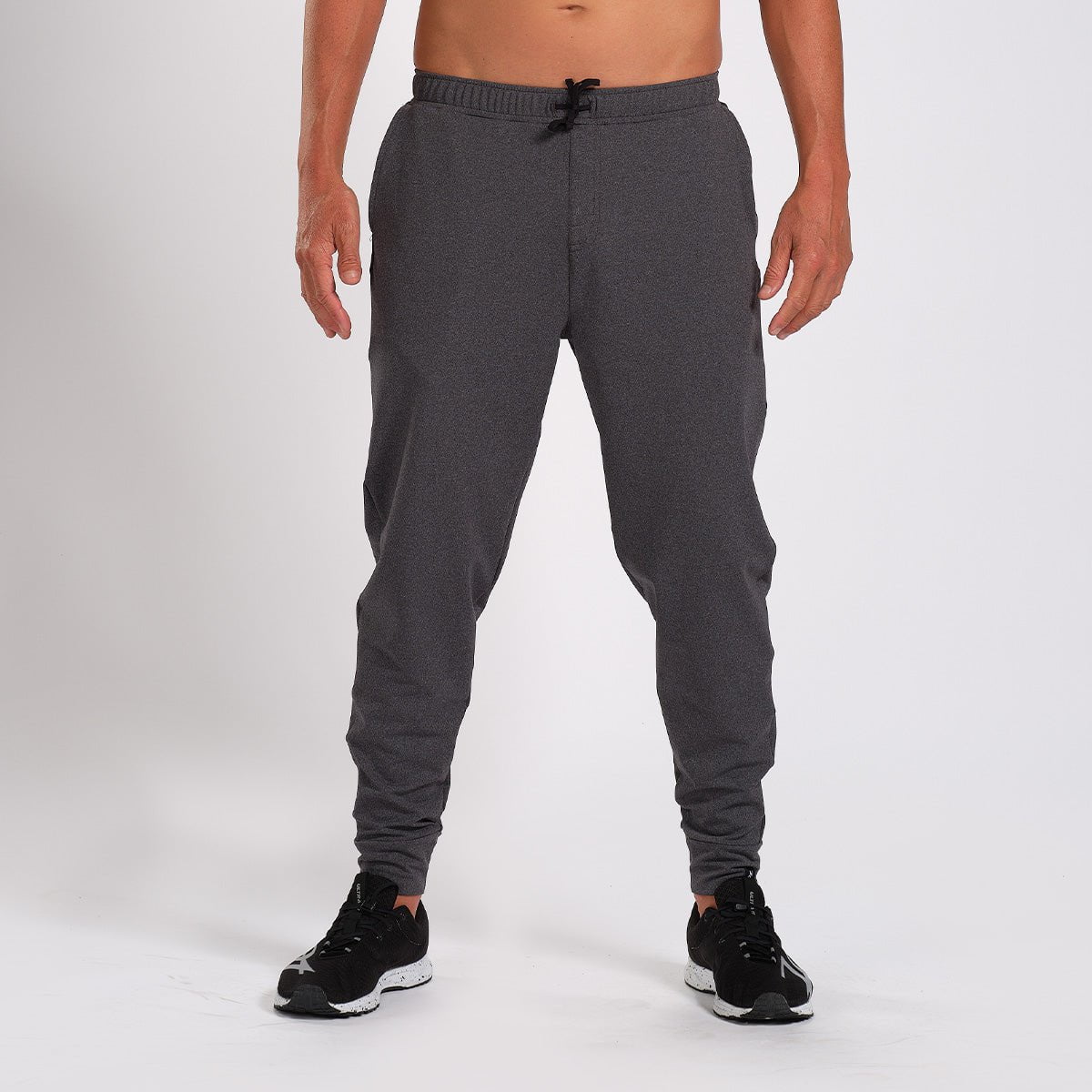 Buy Nike Black Essential Fleece Tapered Joggers from Next Latvia